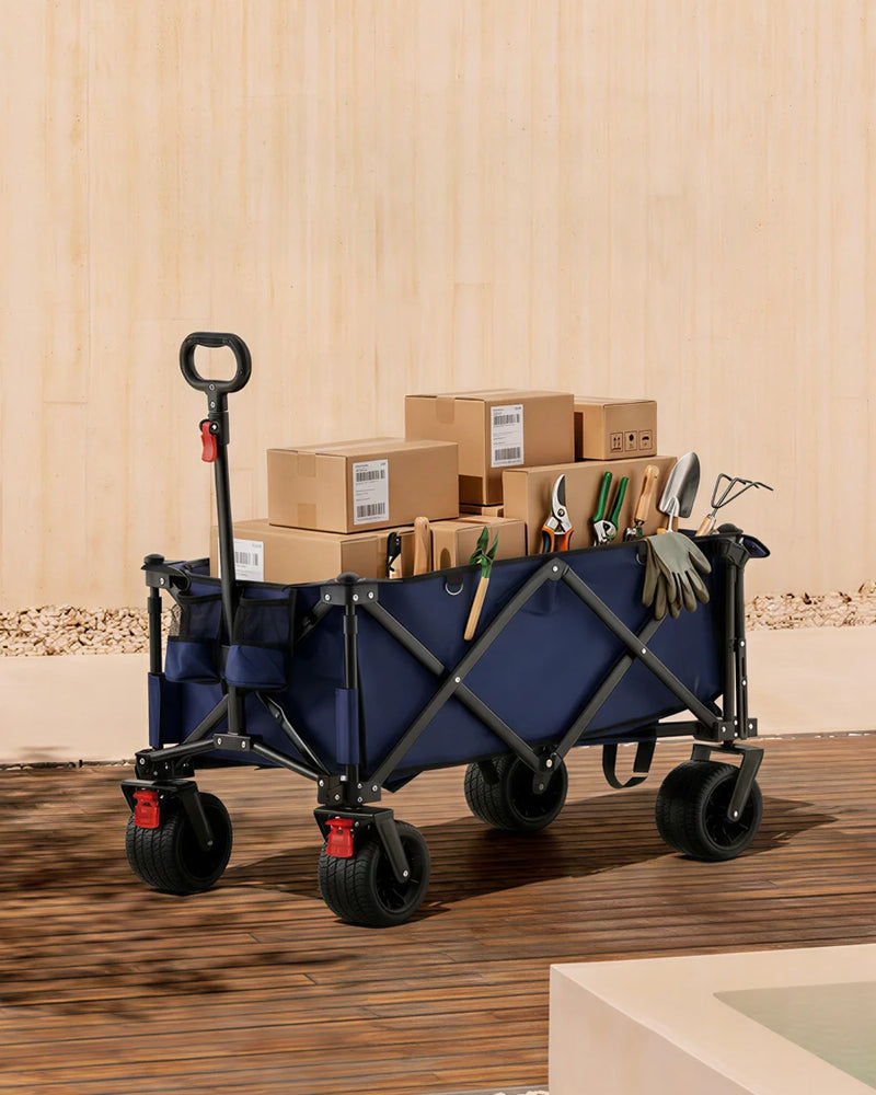 180L Folding Outdoor Trolley Wagon