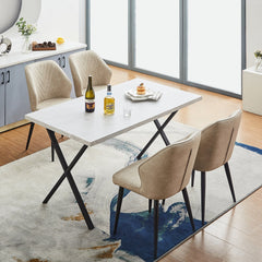 Daviyon Faux Leather Dining Chairs