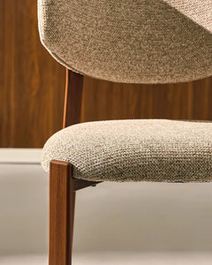 Bramley Light Taupe Chenille Dining Chairs