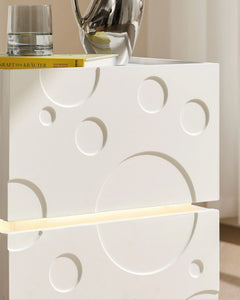 Bubbli LED Bedside Table
