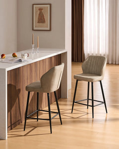 Danforth Faux Leather Bar Stools [65cm]