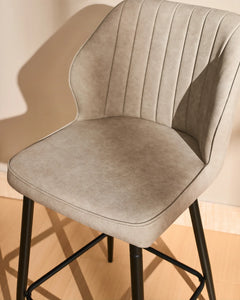 Danforth Faux Leather Bar Stools [65cm]