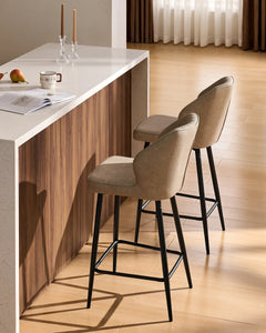 Danforth Faux Leather Bar Stools [65cm]