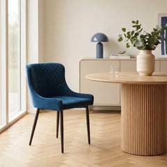 Dundas Velvet Dining Chairs [Set of 2]