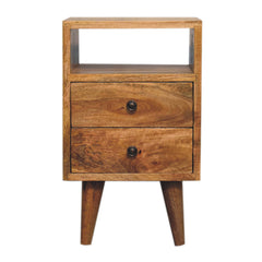 Mini Classic Oak-ish Bedside with Open Slot wholesalers