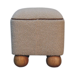 Serenity Square Footstool with Ball Feet wholesalers