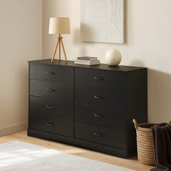 Kamai Black Chest of Drawers