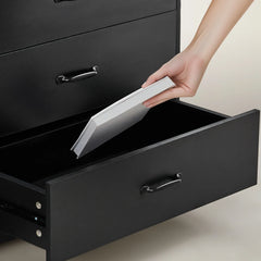 Kamai Black Chest of Drawers
