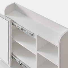 Mona Small Dressing Table Set [with Sliding Mirror]