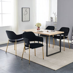 Lukka Velvet Dining Chairs [Set of 2]