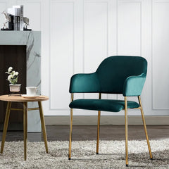 Lukka Velvet Dining Chairs [Set of 2]