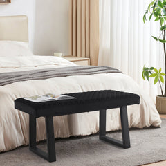 Wren Velvet Dining Bench End-of-Bed Bench