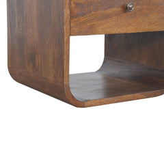 wholesale Chestnut Curved Edge Bedside for resale
